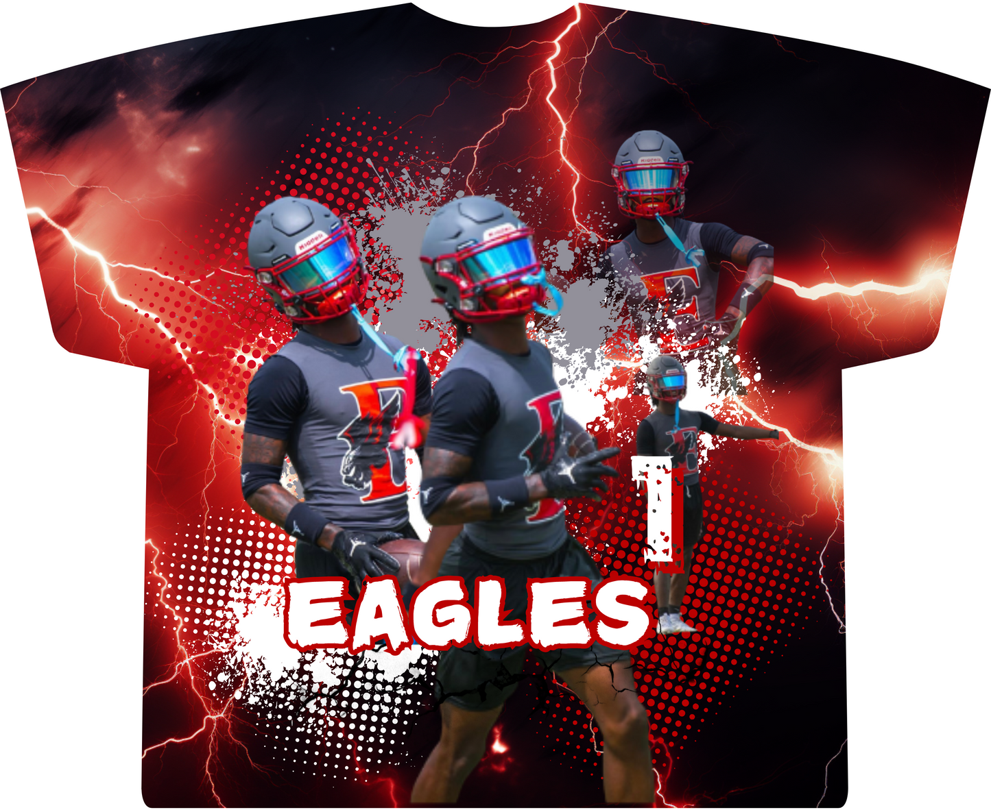 Eagles custom all over print